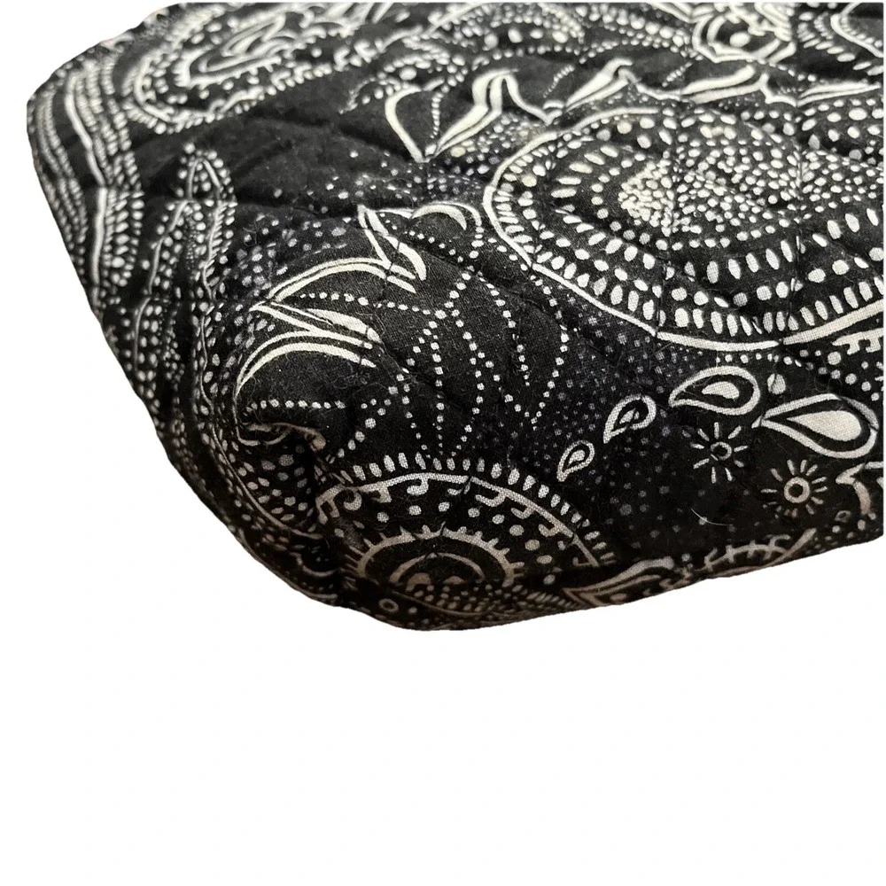 Vera Bradley Grand Travel Cosmetic Makeup Bag Lighten Up Stellar Paisley